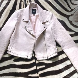 Faux leather jacket